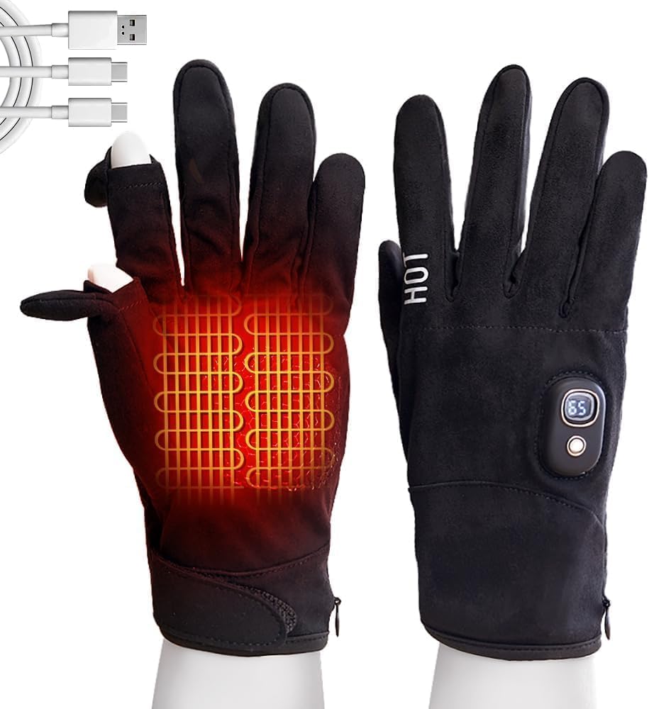 Rechargeable Heated Work Gloves - Stay Warm!