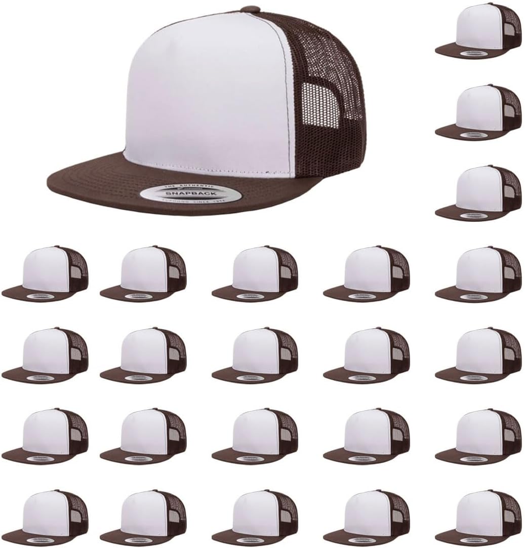 Yupoong 5-Panel Classic Trucker Cap for Ultimate Comfort