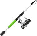 Zebco Roam Telescopic Fishing Rod and Reel Combo for Anglers