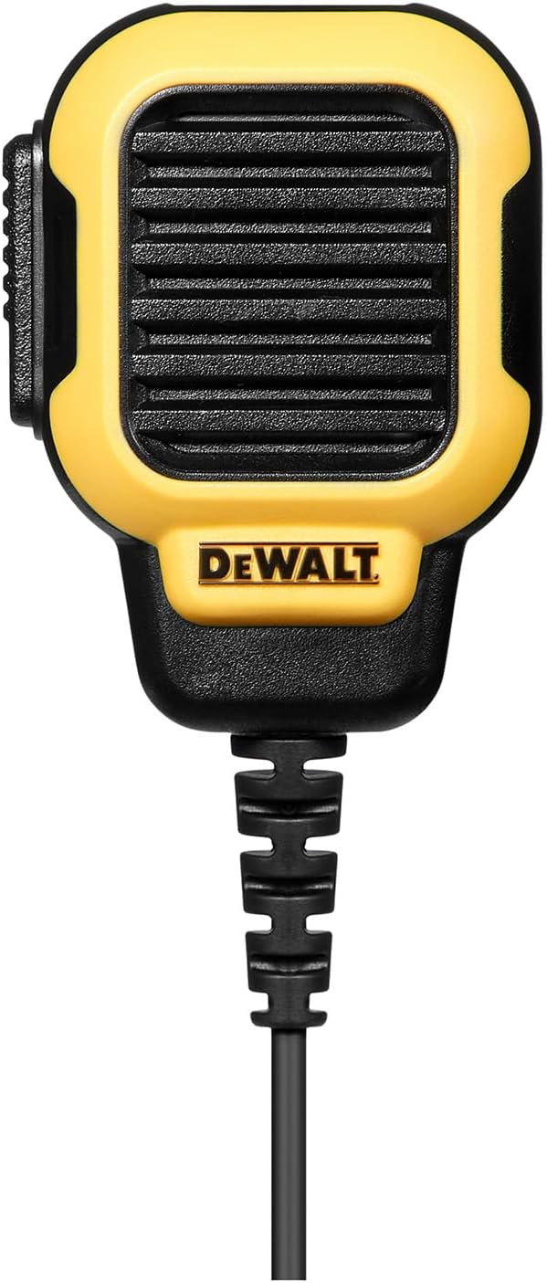 DEWALT DXFRSRM1 Remote Speaker Microphone for Walkie Talkies