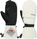Winter Ski Mittens Men & Women Snow Warm Insulated Waterproof - Zipper