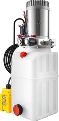Mophorn 6 Quart Hydraulic Pump Power Unit - Double Action 3200 PSI