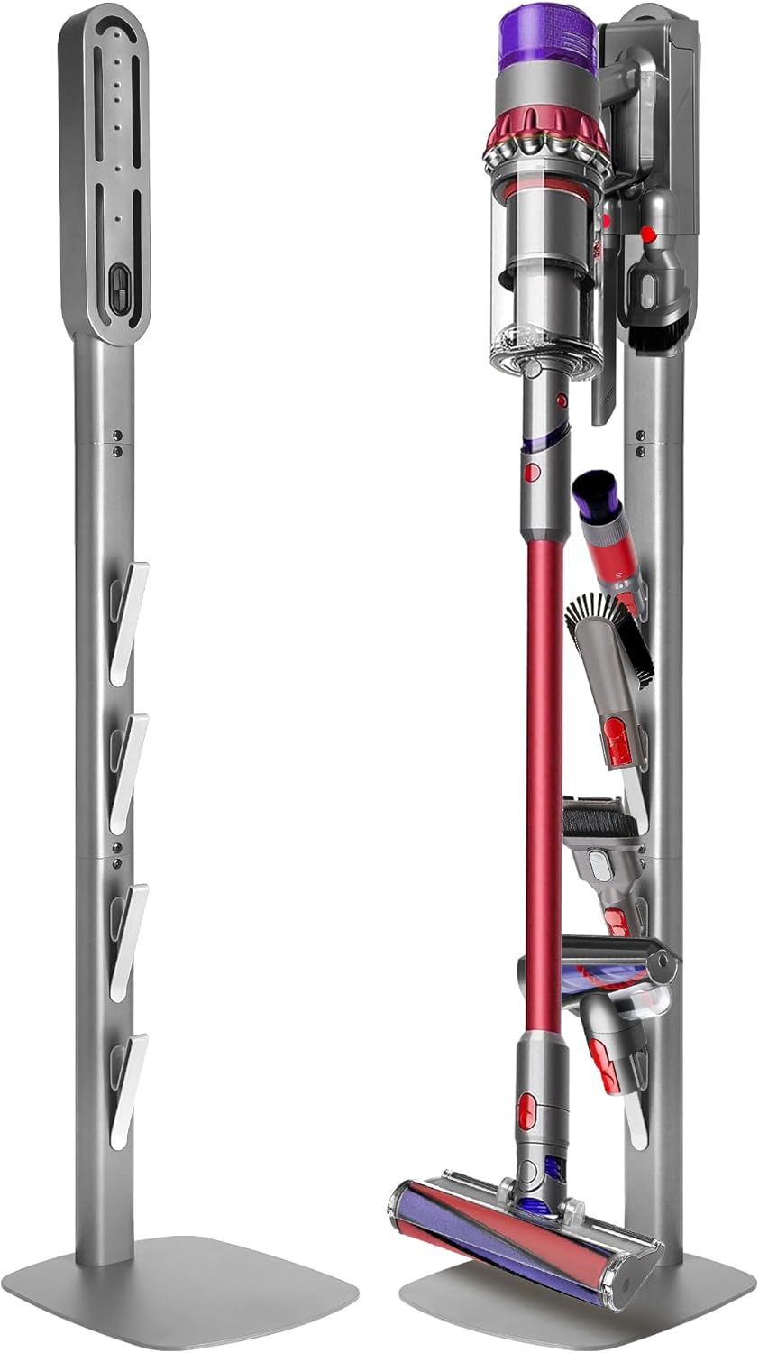 Haturi Vacuum Stand for Dyson Models with Hidden Cord Design