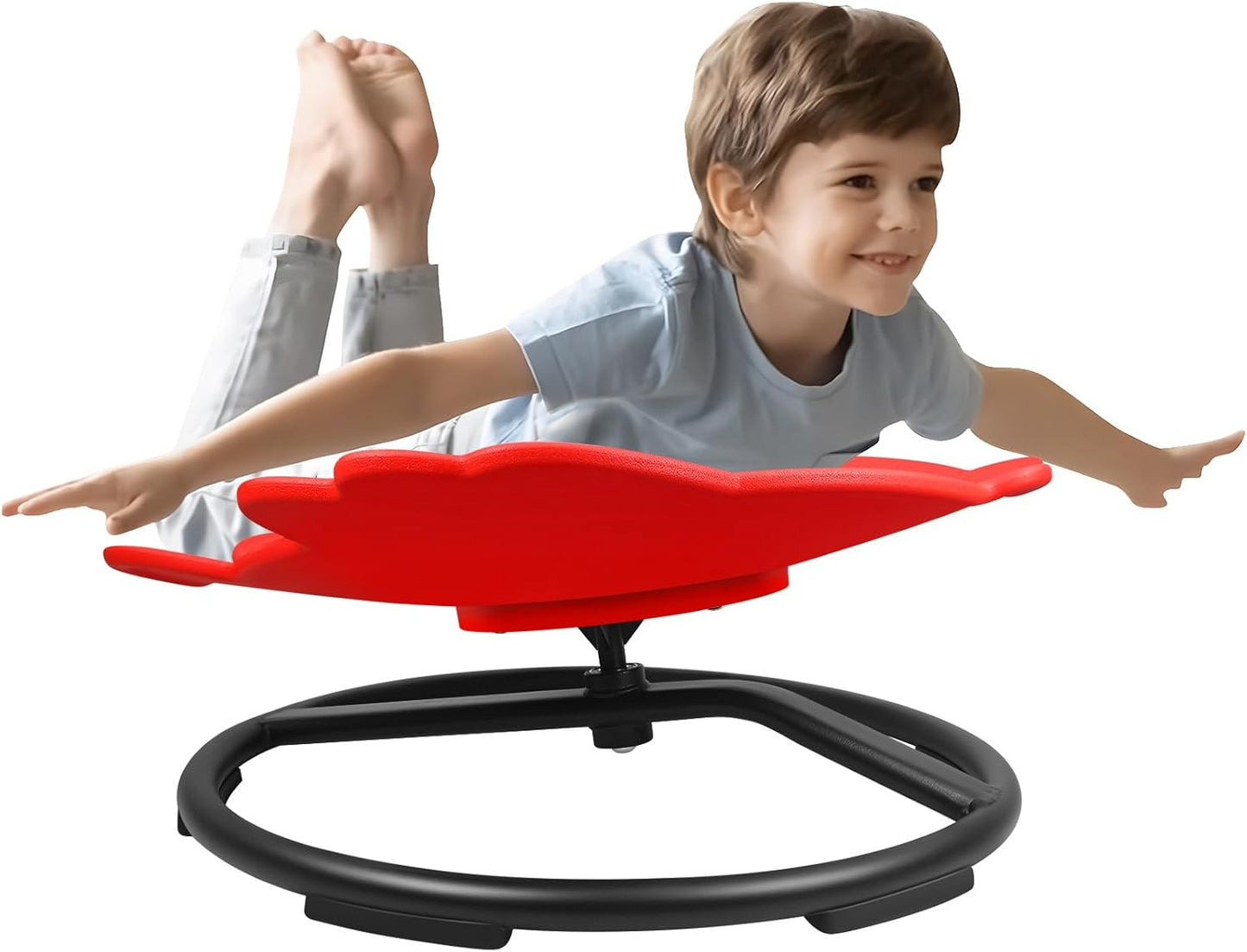 Zhenx Fish Shape Sensory Spinner Chair - Aid for Autism & ADHD