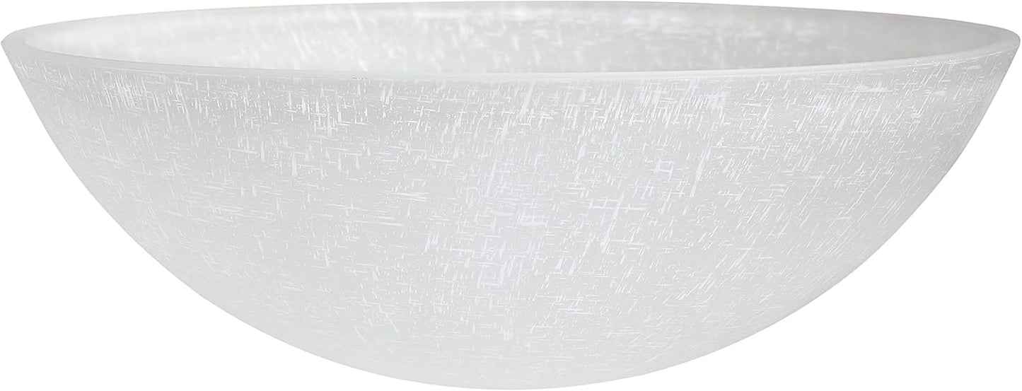 Frosted Fabric Texture Shade for Medium Base Socket Torchiere