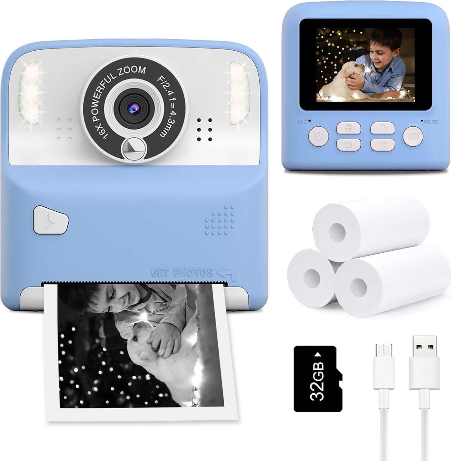 Capture Memories Instantly: Yisdo Kids Selfie Camera