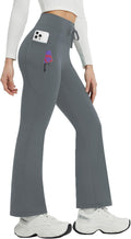 Fleece Lined Pants for Women - Warm Bootcut Flare Thermal Leggings