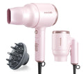 Wavytalk Blow Dryer with Diffuser - Compact 1600W Travel Hair Dryer