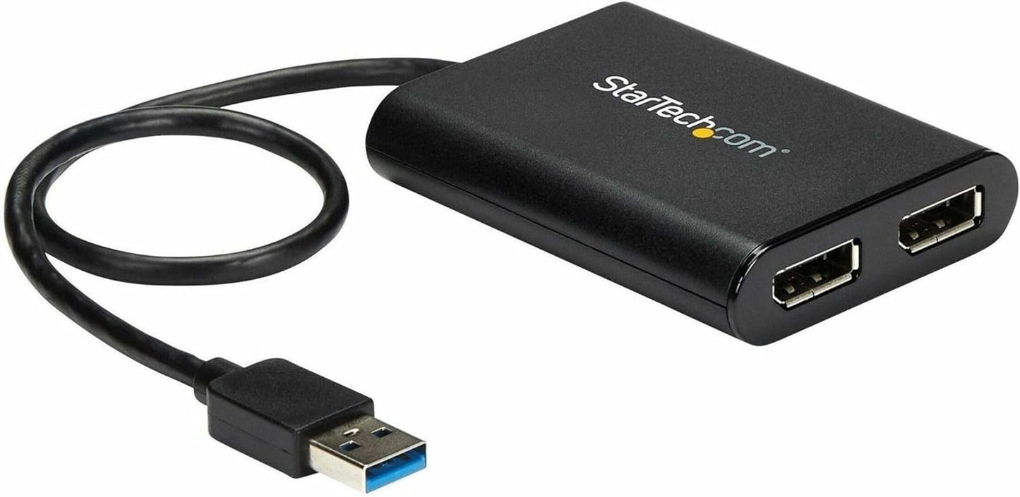 Enhance Visuals: USB 3.0 Dual DisplayPort Adapter 4K
