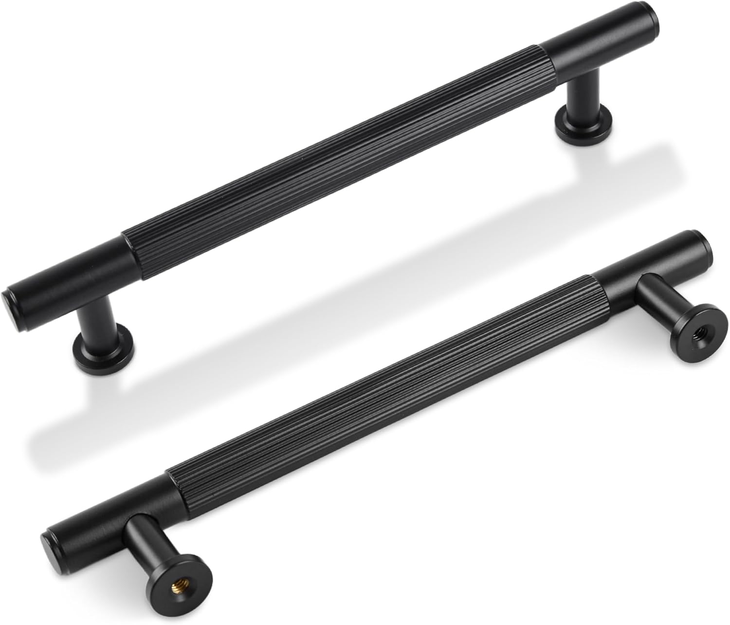 Modern Matt Black Kitchen Cabinet Handles for Stylish Interiors