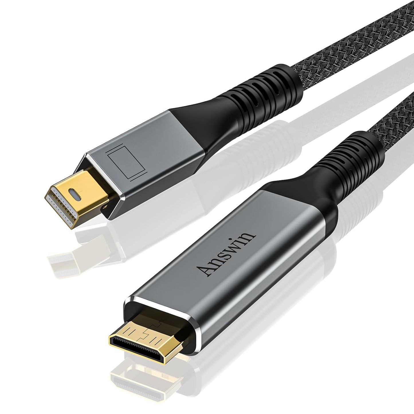 4K Mini Displayport to HDMI Cable for Macbook/Surface - Unidirectional