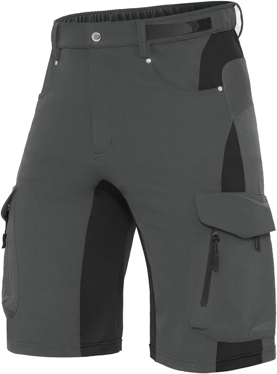 XKTTAC Men's Outdoor Quick Dry Lightweight Stretchy Hiking Shorts