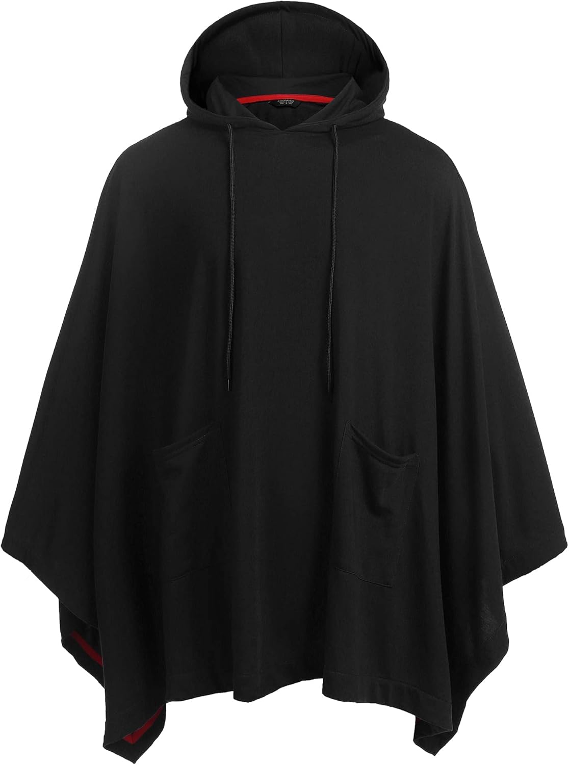 COOFANDY Unisex Casual Hooded Poncho Cape Cloak Fashion Coat