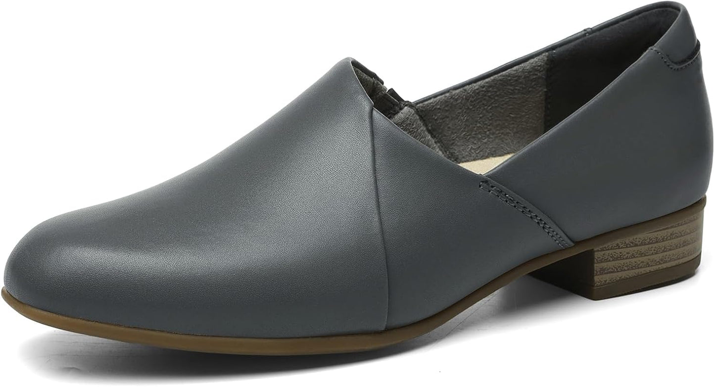 Women's Classic Comfort Leather Loafers for Everyday Wear