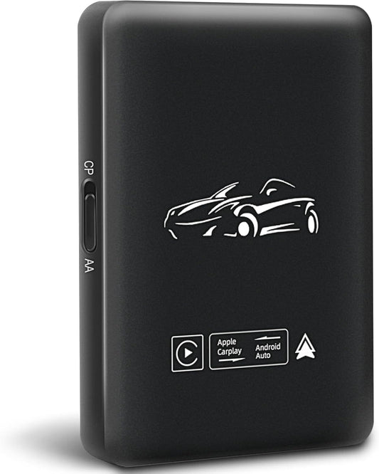 Wireless CarPlay Adapter, Dual WiFi Module Plug & Play
