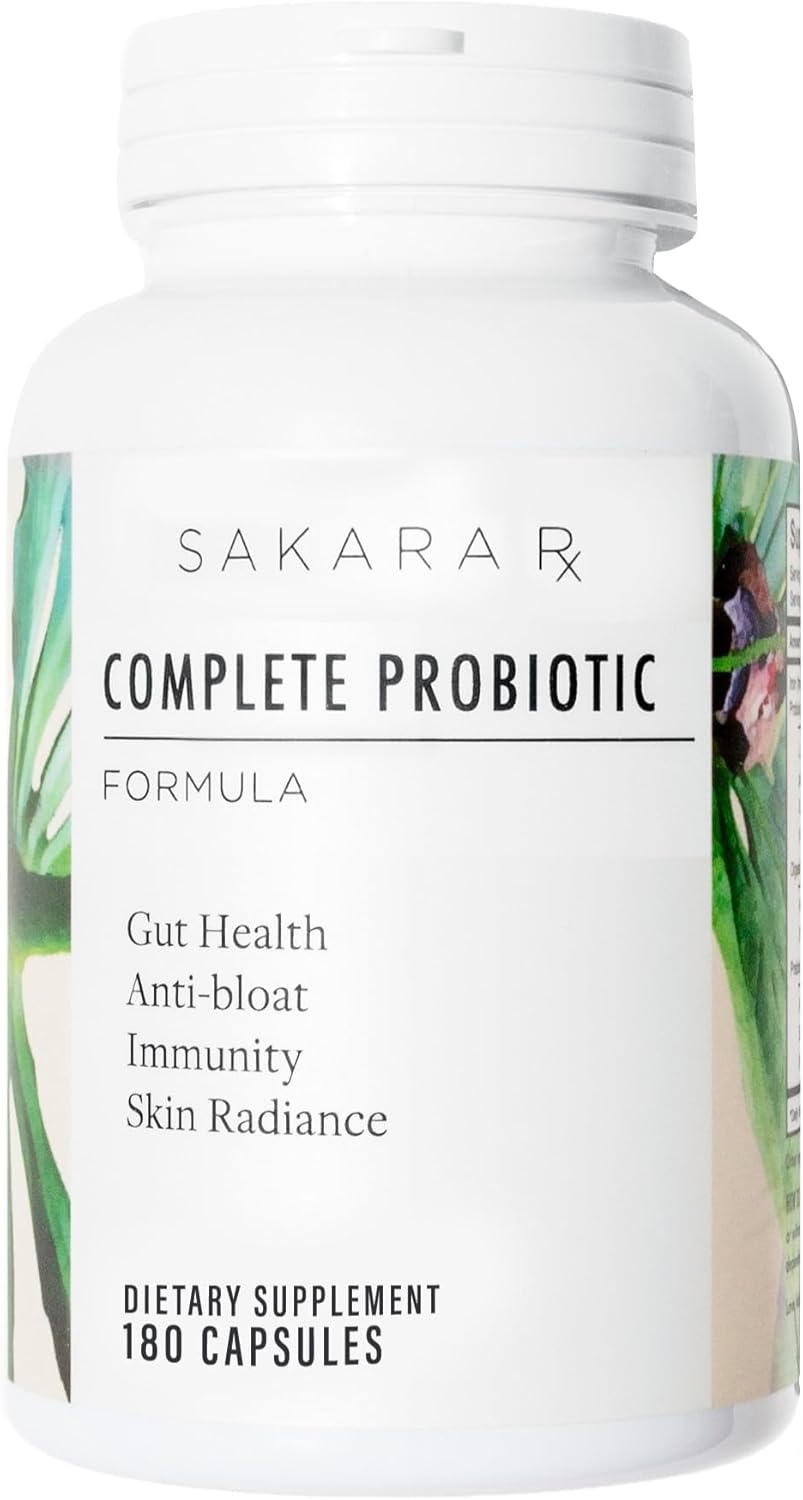 SAKARA Complete Probiotic for Women Digestive Health Support