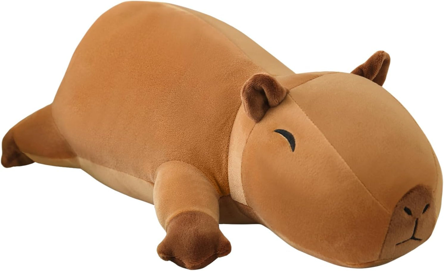 Weighted Capybara Plush for Kids and Adults - Soft Pillow Toy