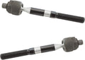 TRQ Front Inner Tie Rod Set Compatible with 2011-2015 Dodge Durango