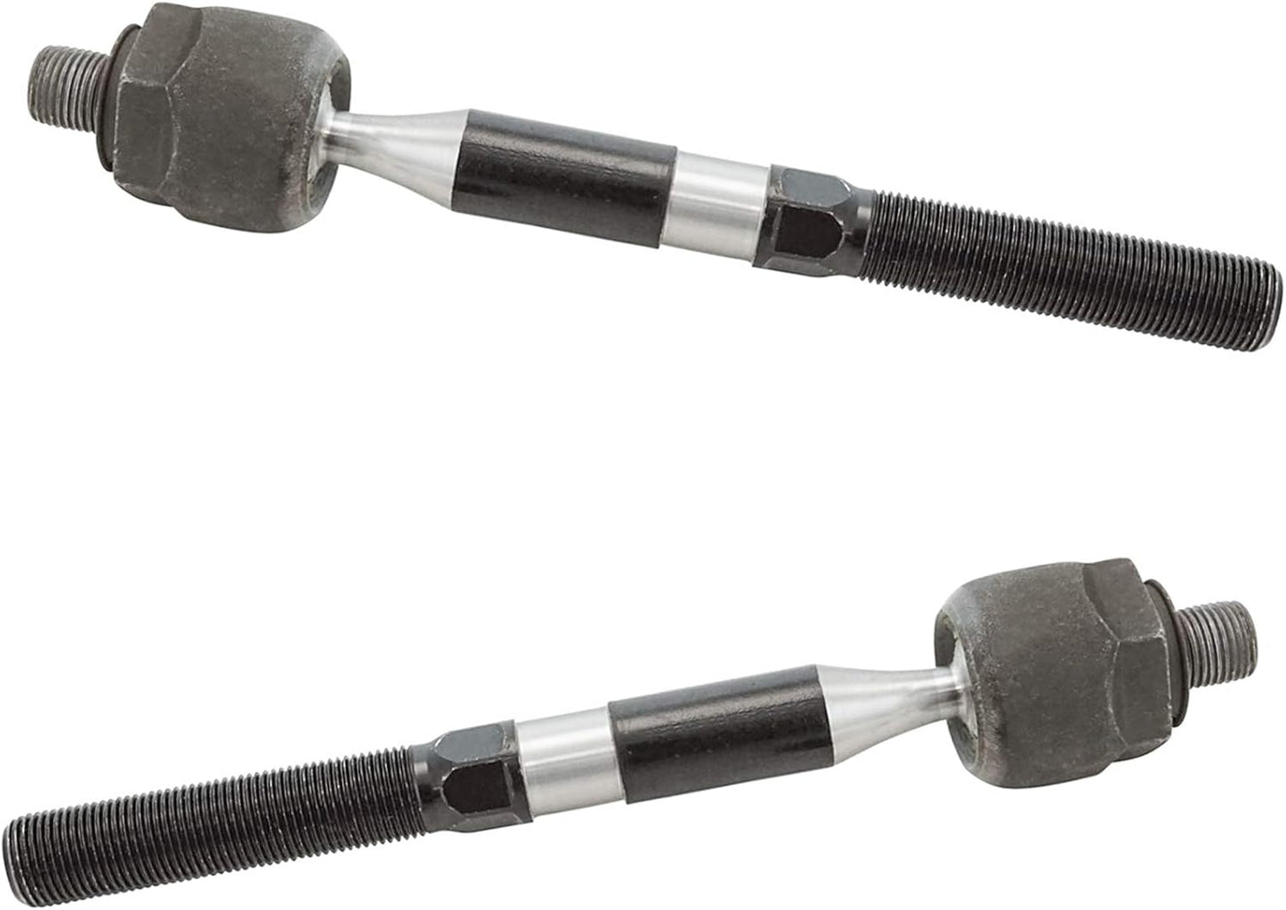 TRQ Front Inner Tie Rod Set for 2011-2015 Dodge Durango
