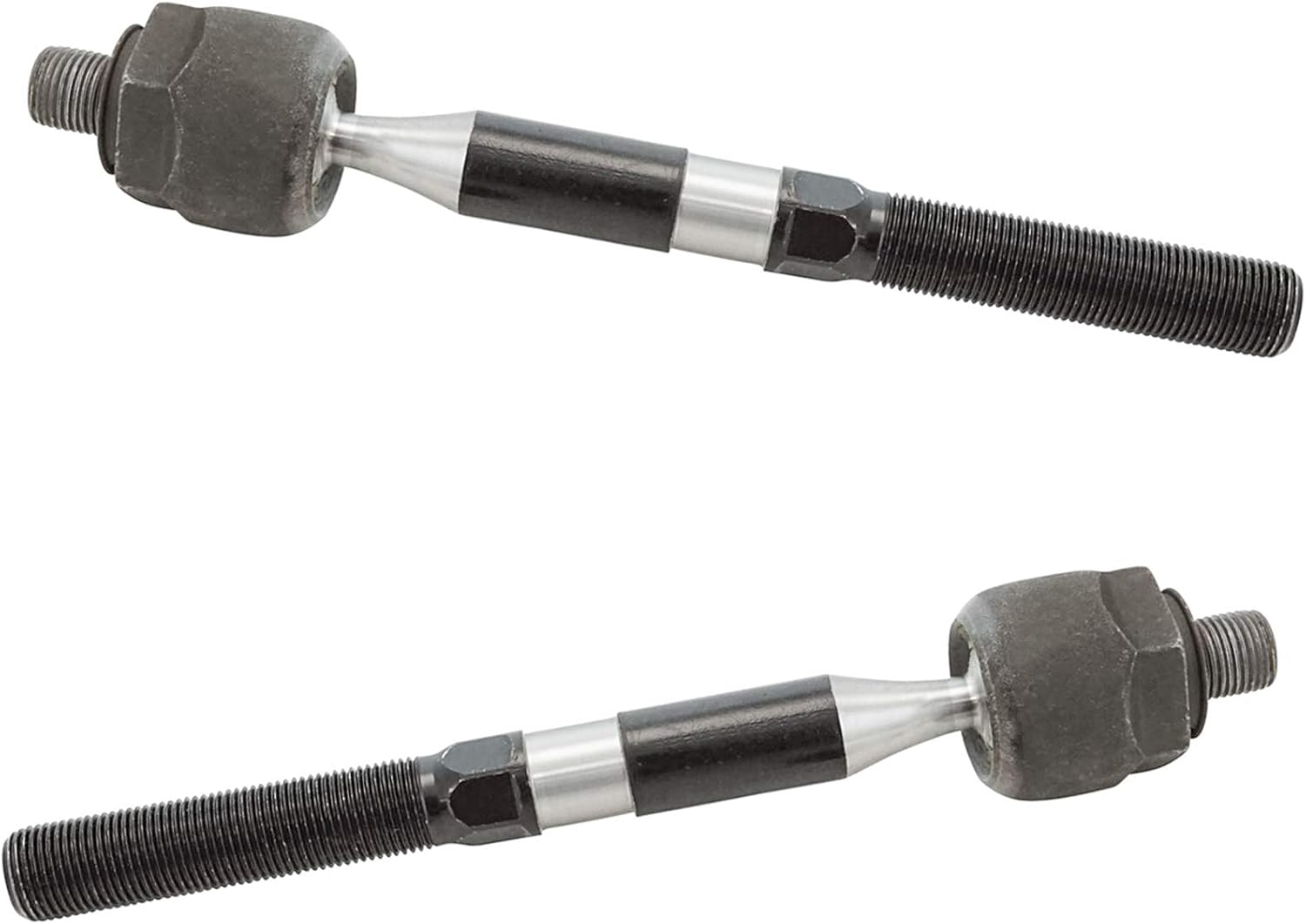TRQ Front Inner Tie Rod Set for 2011-2015 Dodge Durango