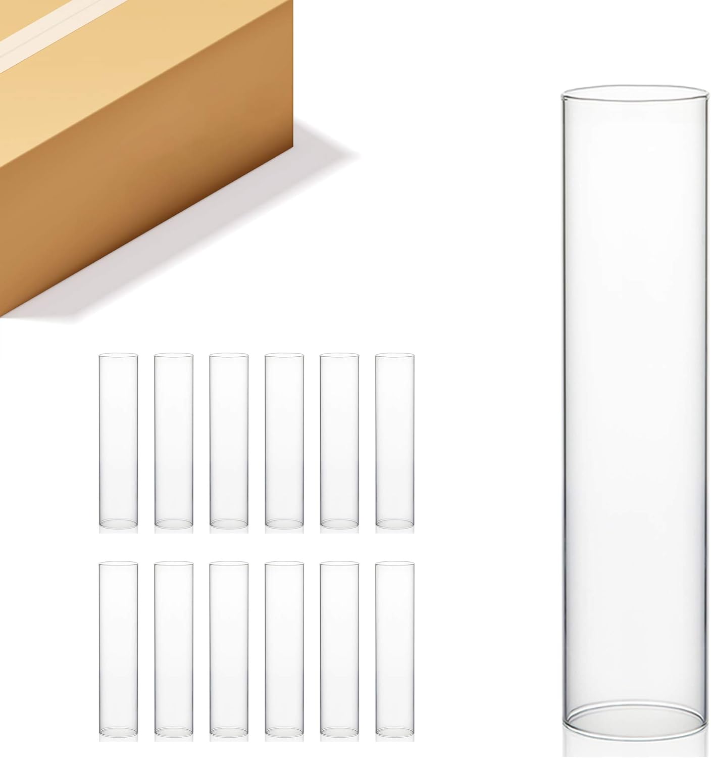 WGVI Hurricane Candle Holder Sleeve for Elegant Home Decor