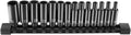1/4 in Drive Impact Socket Set 14 Piece Metric - Durable, Organized