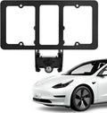 Front License Plate Mount for Tesla Model Y/3 - No Drill, Lockable