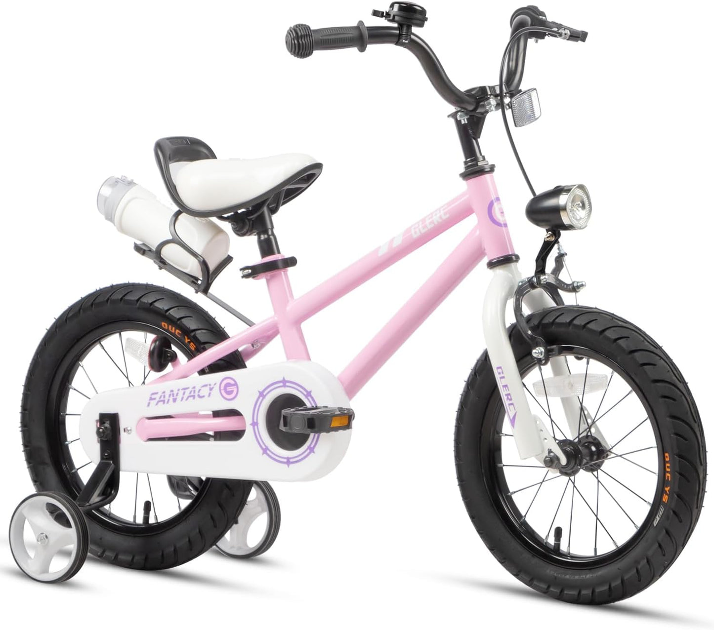 Glerc Fantacy Kids Bike for 2-13 Years with Training Wheels