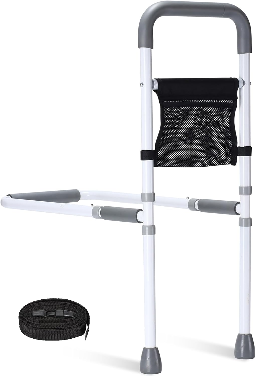 Height Adjustable Bed Rails for Elderly Adults - Safety Handle