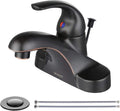 Single Handle Commercial Bathroom Faucet Oiled Rubbed Bronze - Durable