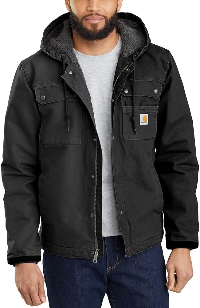 Carhartt Men's 103826 Bartlett Jacket with Sherpa Lining
