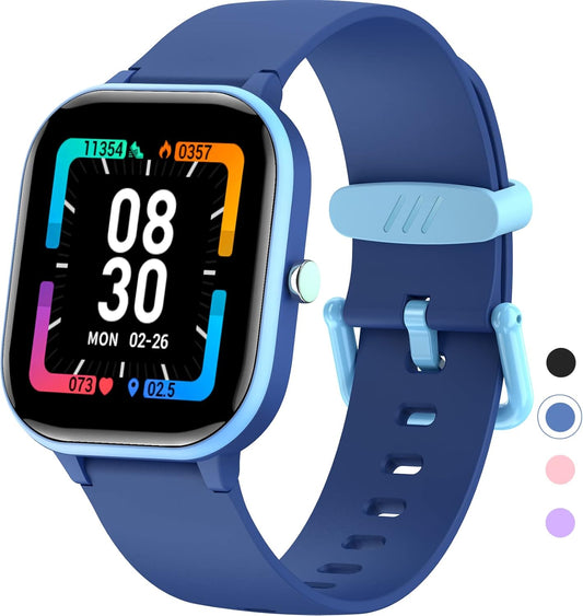 HENGTO Kids Fitness Tracker - 19 Sport Modes, Waterproof, Heart Rate Monitor