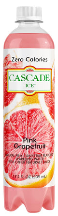 Cascade Ice Sparkling Water Pink Grapefruit - Zero Calorie Refreshment