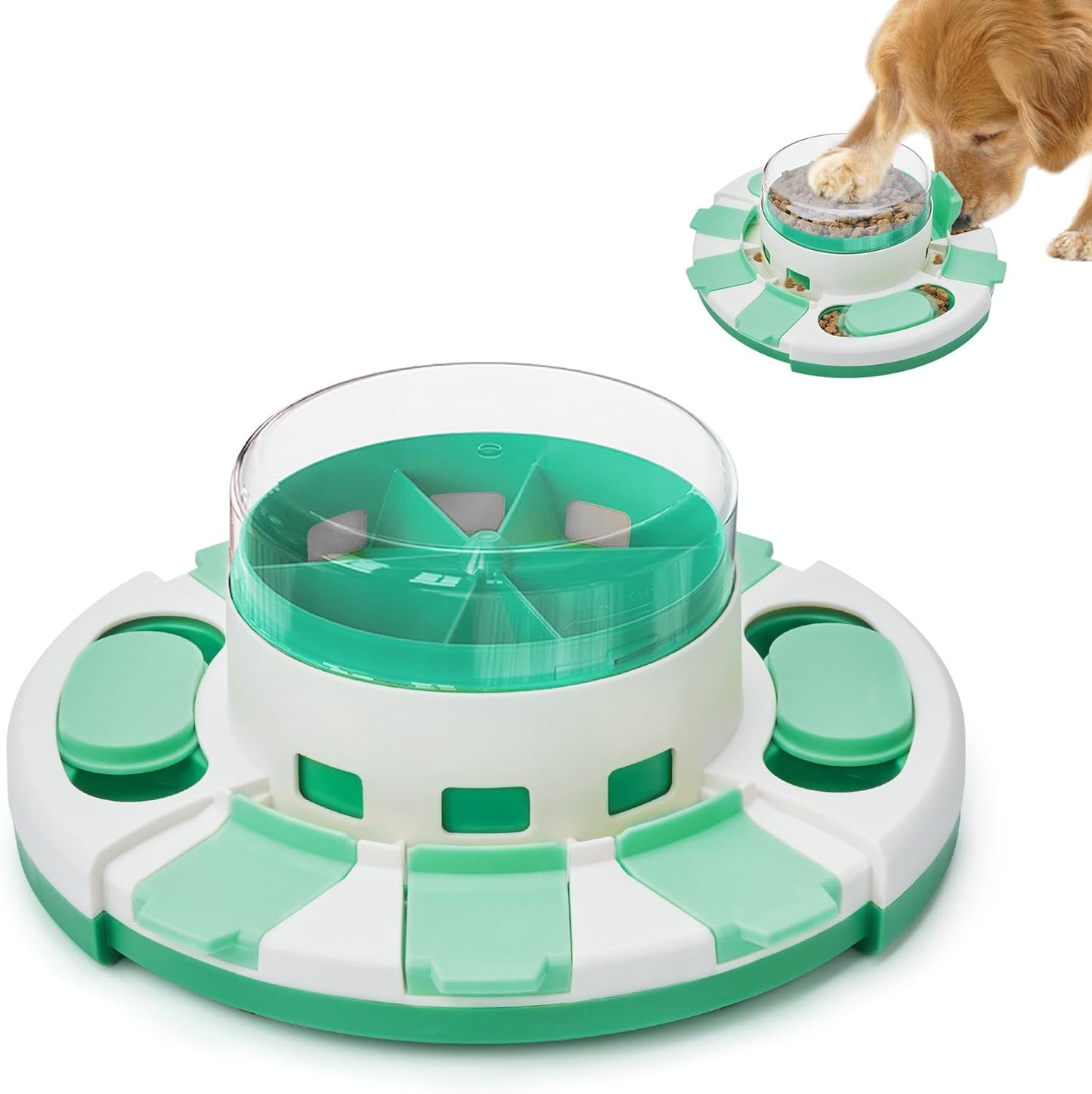 Potaroma Dog Puzzle Toy for IQ Training and Slow Feeding Fun