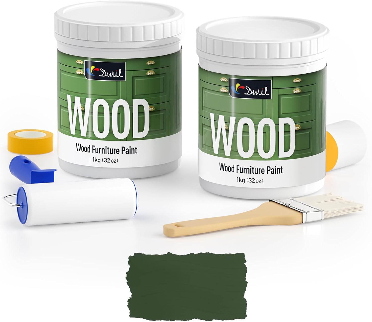 DWIL Matte Finish Furniture Paint for Easy Home Refinishing