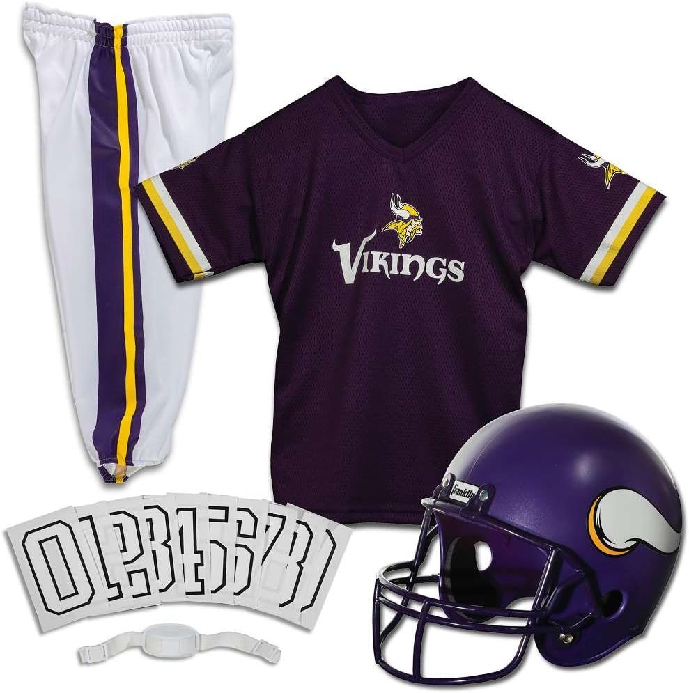 NFL Youth Football Uniform Set for Boys & Girls - Minnesota Vikings