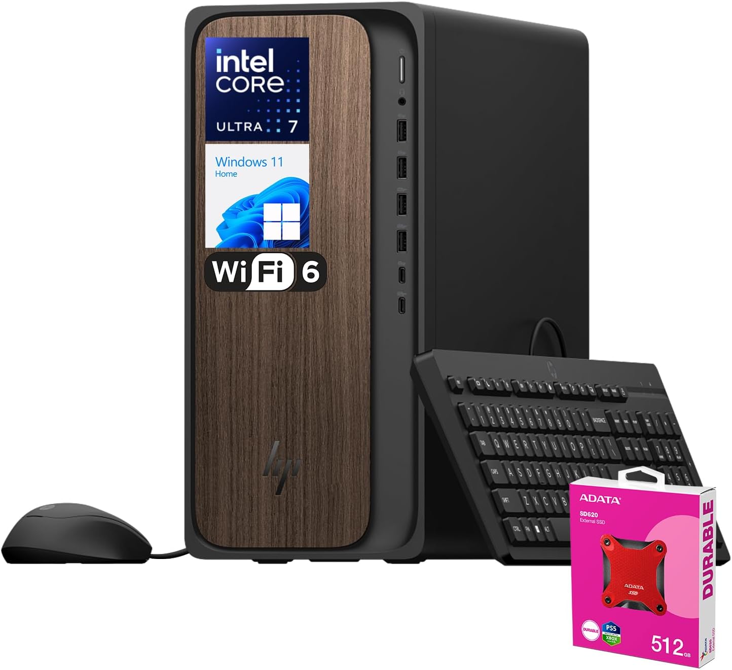 HP 2025 OmniDesk M03 Business AI PC Desktop with 32GB RAM