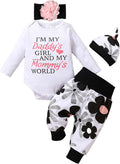 Adorable Baby Girl Outfit Set: Ruffle Romper + Pants + Headband