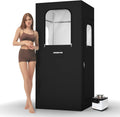71in High Full Size Steam Sauna 600D Canvas - Portable Home Spa