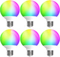 ILC App-Controlled LED G25 Globe Bulbs - 1600M Colors, Daylight
