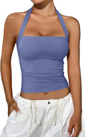 Women's Halter Going Out Tops 2025 Sexy Y2K Crop Tank - Soft Fit