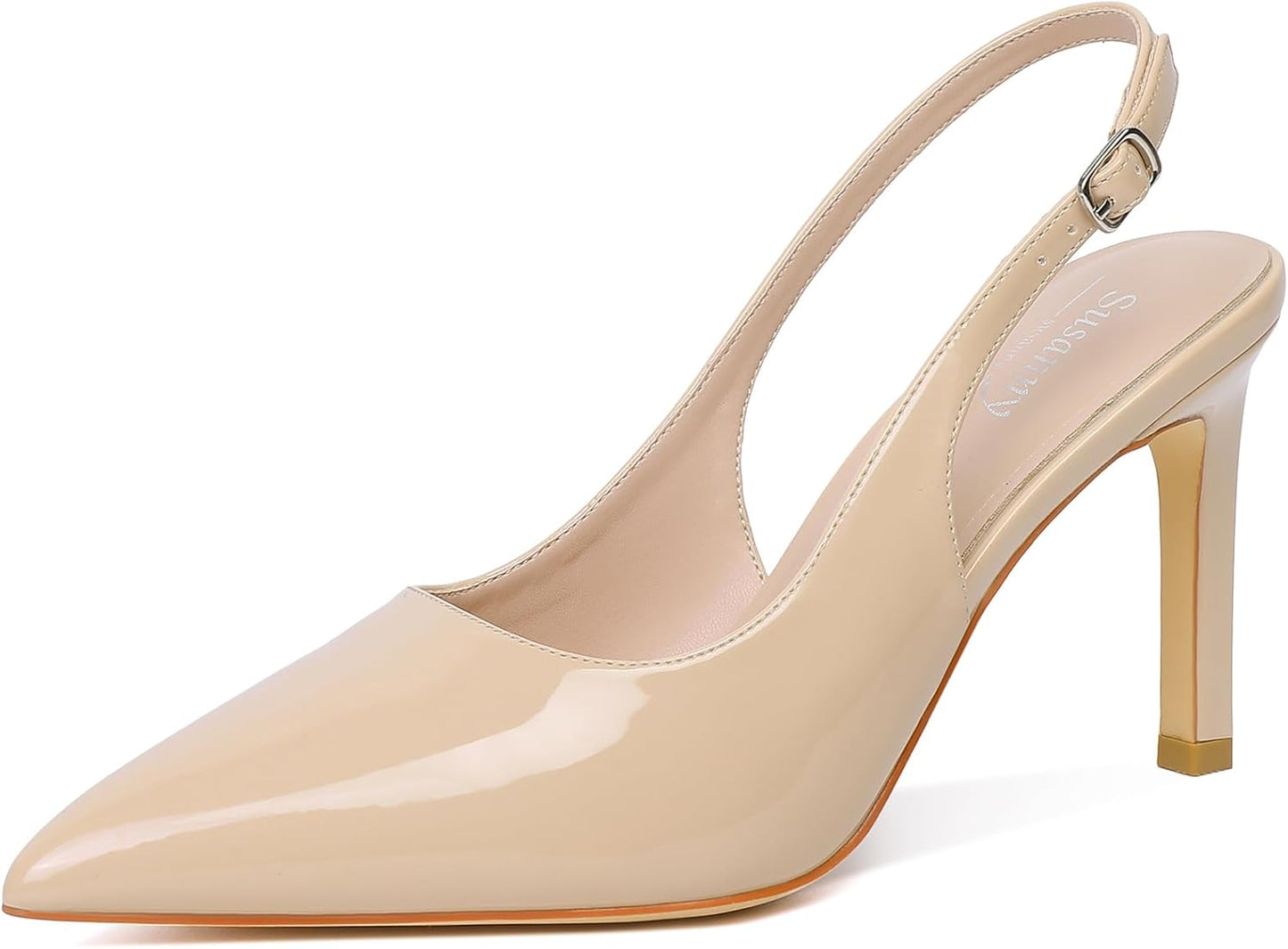 Susanny Slingback Heels for Women: Stylish and Comfortable Pumps