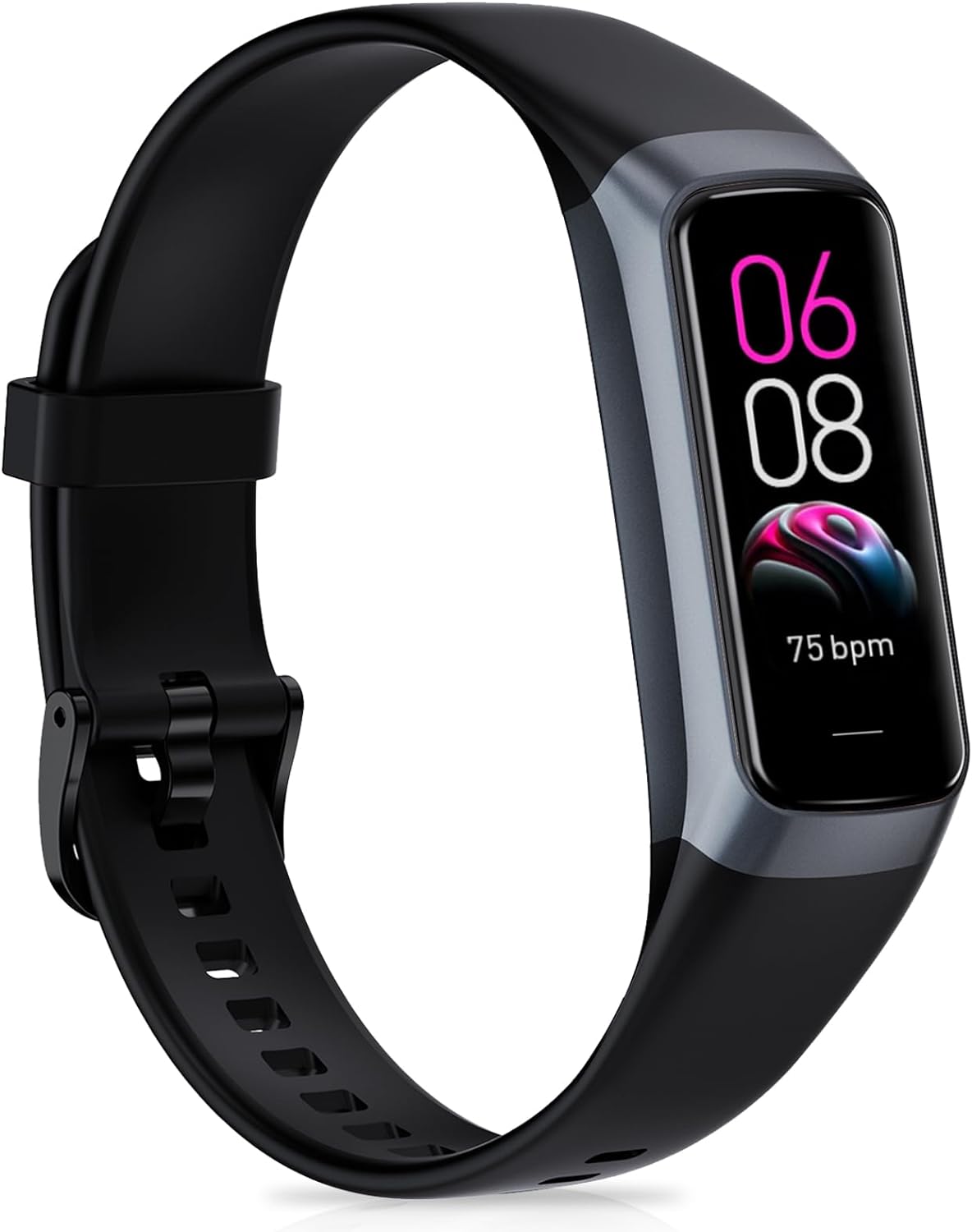 1.1 AMOLED Fitness Tracker - Monitor Heart Rate & Stay Fit