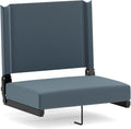 Grandstand Portable Stadium Seat for Bleachers - Padded Comfort
