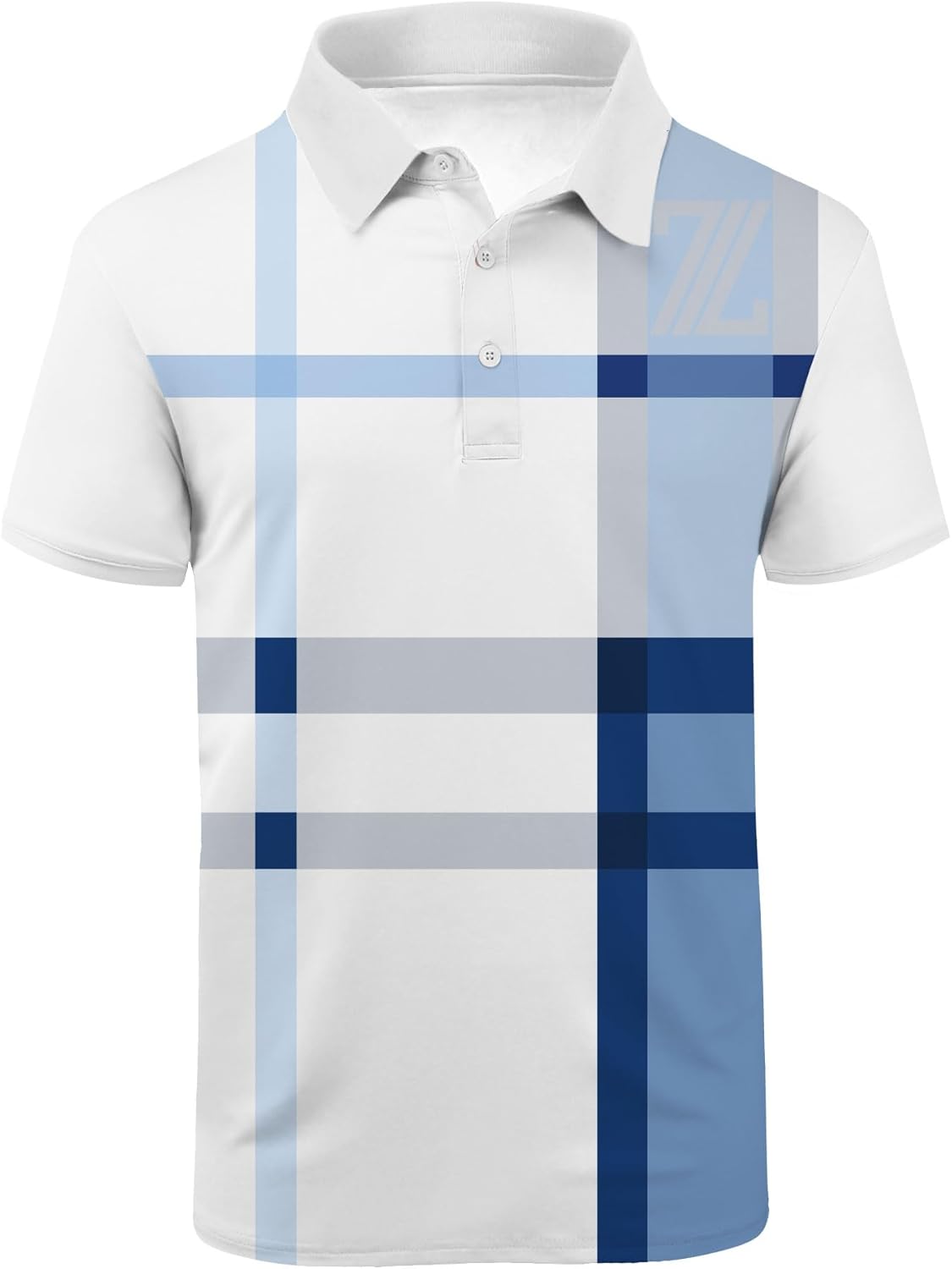 ZITY Mens Golf Shirts Short Sleeve Performance Moisture Wicking