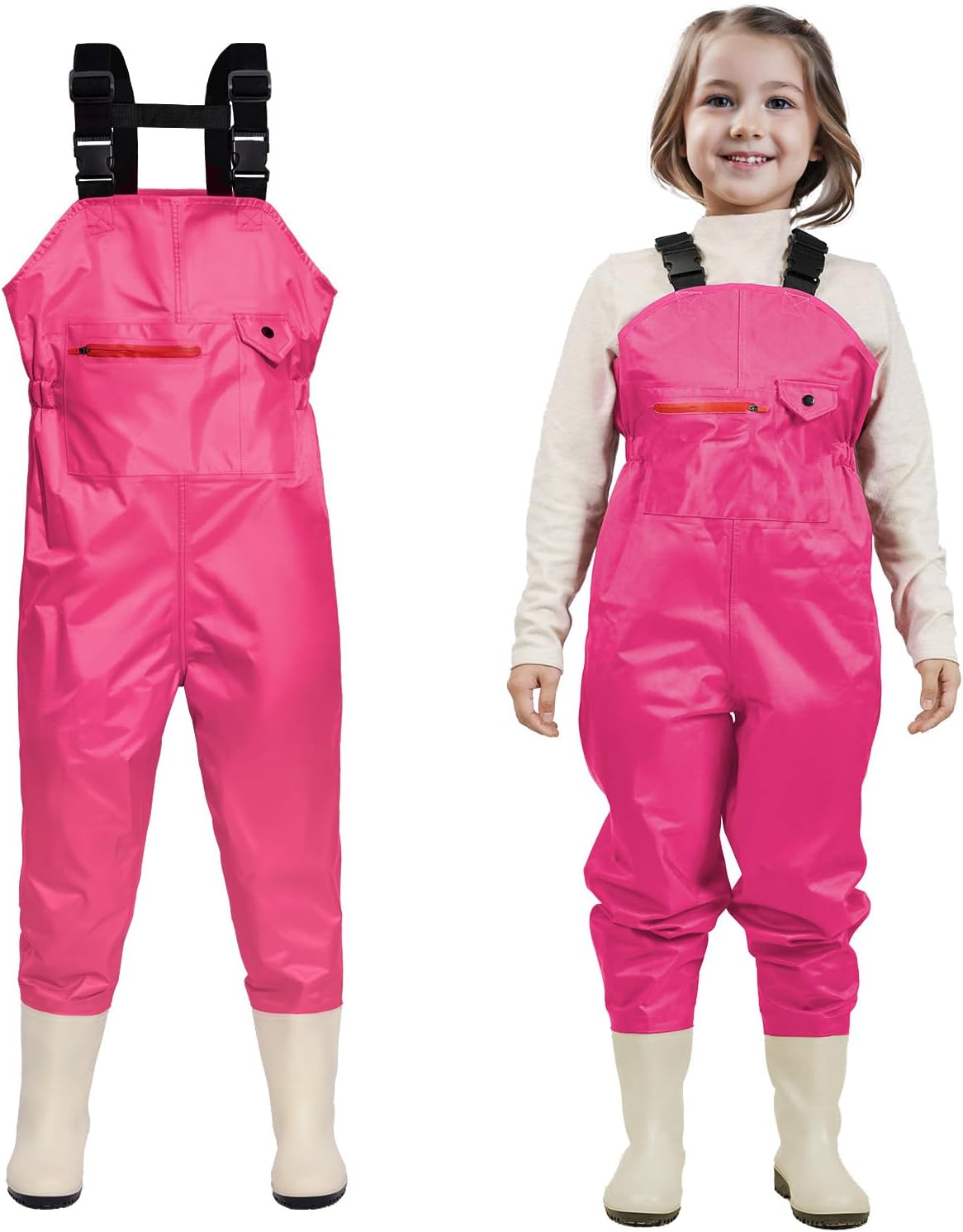 Ghosthorn Chest Waders for Kids - Waterproof Youth Fishing Gear