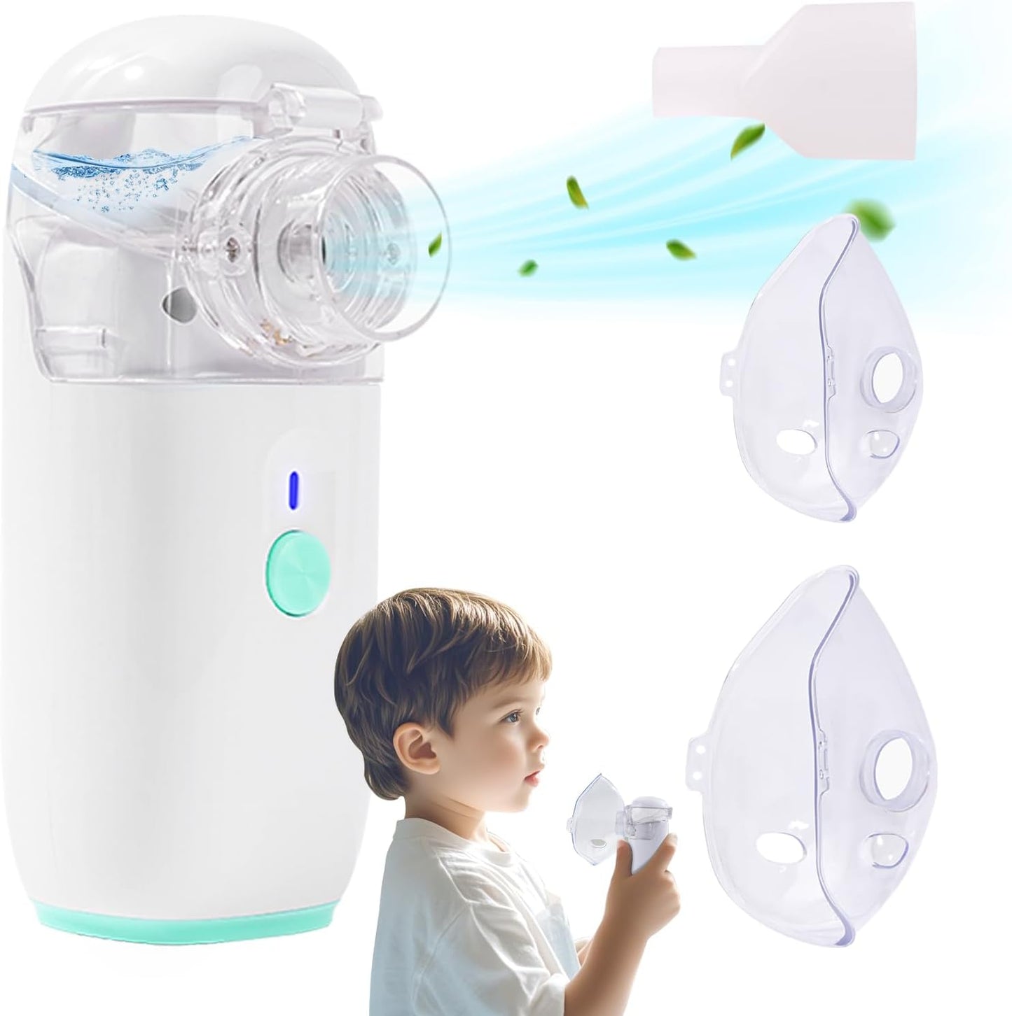 Rechargeable Mesh Nebulizer: Portable Relief On-The-Go