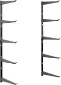 Heavy Duty Lumber Storage Rack - Wall Mounted 800 lb Capacity