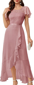 BeryLove Formal Dresses for Women 2025 Wedding Guest Long Lace Dress