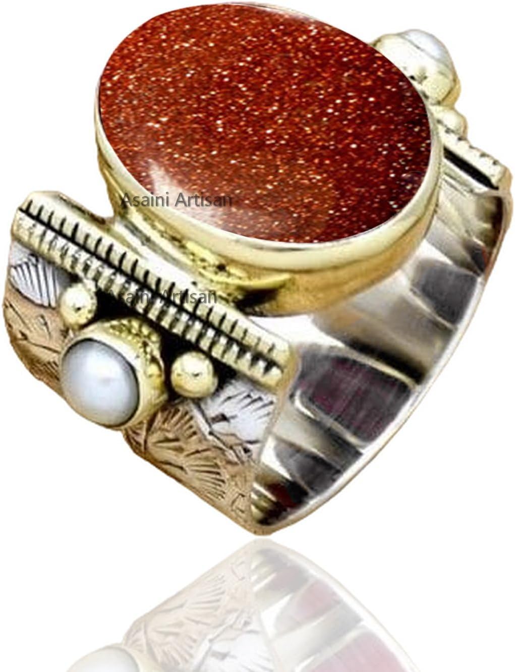 10x14MM Oval Gemstone Solid 925 Sterling Silver Ring for Women